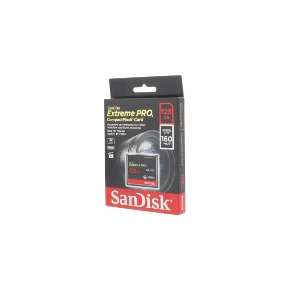 SanDisk Extreme Pro CF 128 GB 160 MB/s VPG 65, UDMA 7 85235110