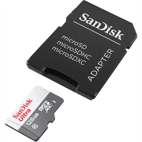 SanDisk Ultra microSDXC 128 GB 100 MB/s Class 10 UHS-I 85235110