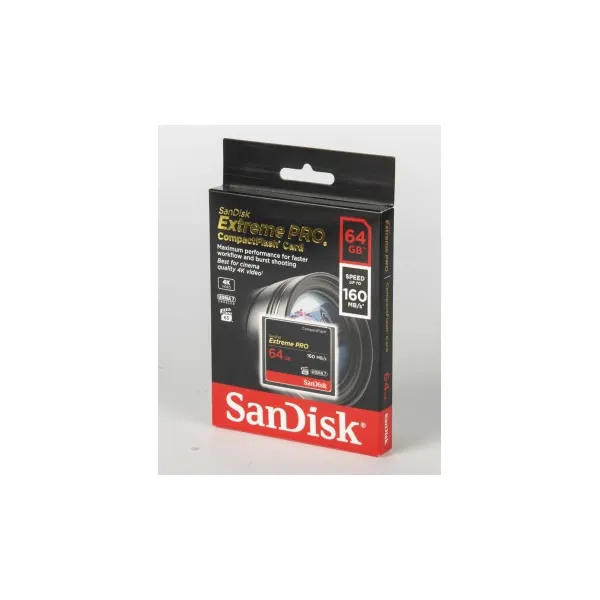 SanDisk Extreme Pro CF 64 GB 160 MB/s VPG 65, UDMA 7 85235110