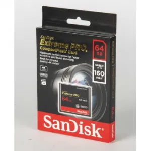 SanDisk Extreme Pro CF 64 GB 160 MB/s VPG 65, UDMA 7 85235110
