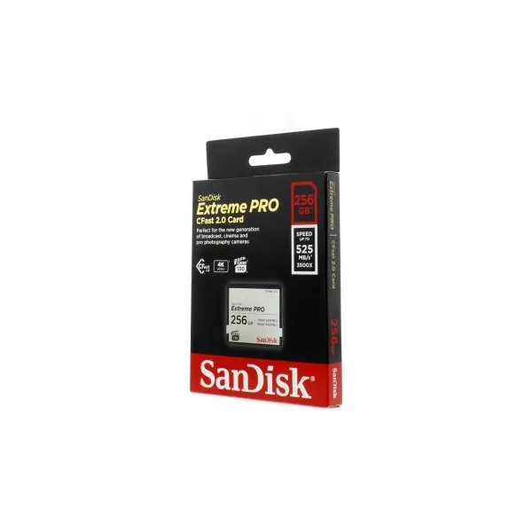 SanDisk Extreme Pro CFAST 2.0 256 GB 525 MB/s VPG130 85235110