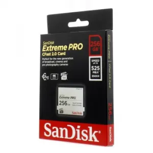 SanDisk Extreme Pro CFAST 2.0 256 GB 525 MB/s VPG130 85235110