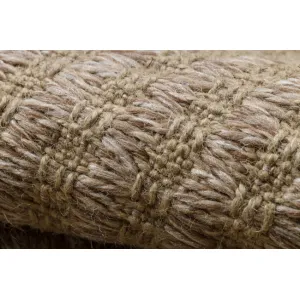 Koberec JUTE 3650 so strapcami, béžový