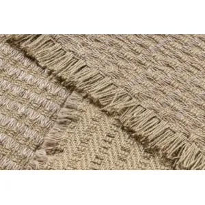 Koberec JUTE 3650 so strapcami, béžový