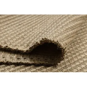 Koberec JUTE 3651 so strapcami, tmavobéžový