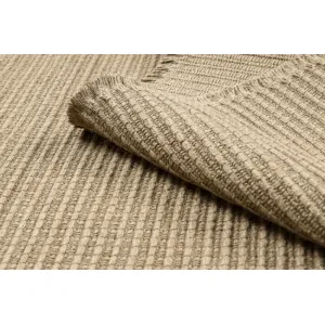 Koberec JUTE 3651 so strapcami, tmavobéžový