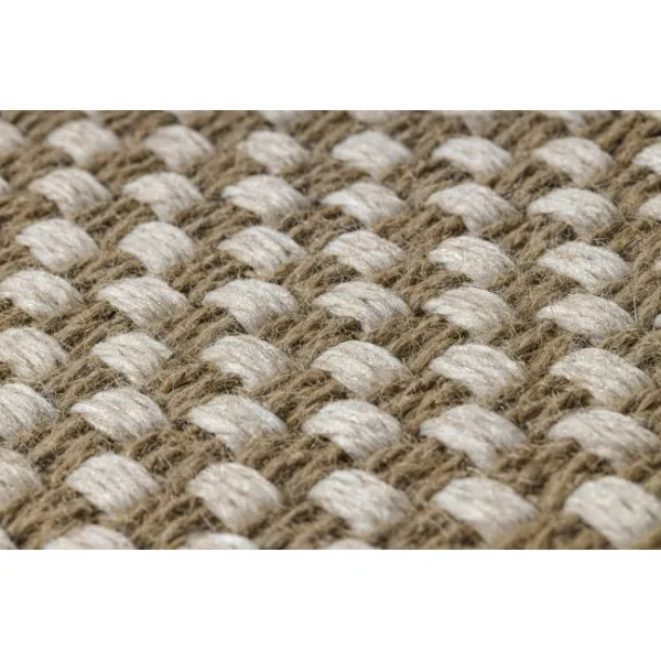 Koberec JUTE 3731 so strapcami, krémový / béžový