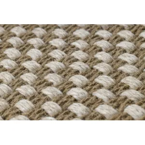 Koberec JUTE 3731 so strapcami, krémový / béžový