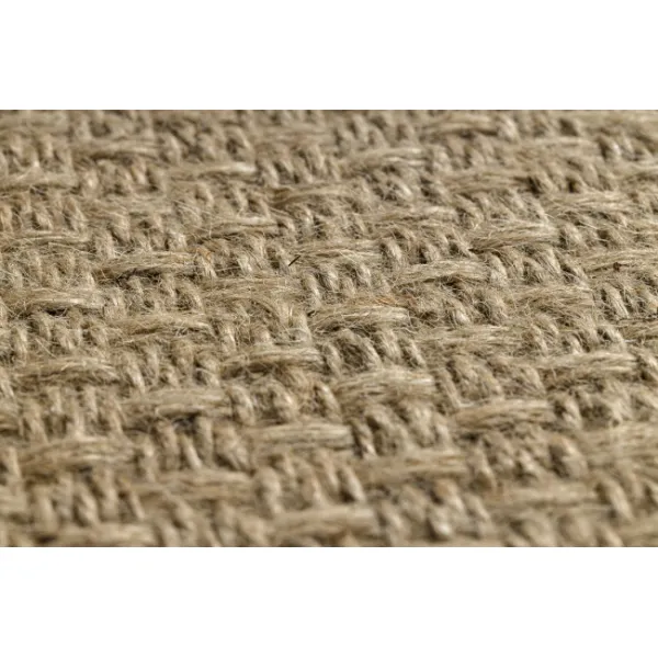 Koberec JUTE 3731 so strapcami, tmavobéžový