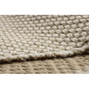 Koberec JUTE 3731 so strapcami, krémový / béžový