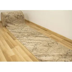 Spoltex koberce Liberec Behúň na mieru Marble 04 béžový - šíre 80 cm