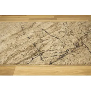 Spoltex koberce Liberec Behúň na mieru Marble 04 béžový - šíre 80 cm