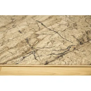 Spoltex koberce Liberec Behúň na mieru Marble 04 béžový - šíre 80 cm