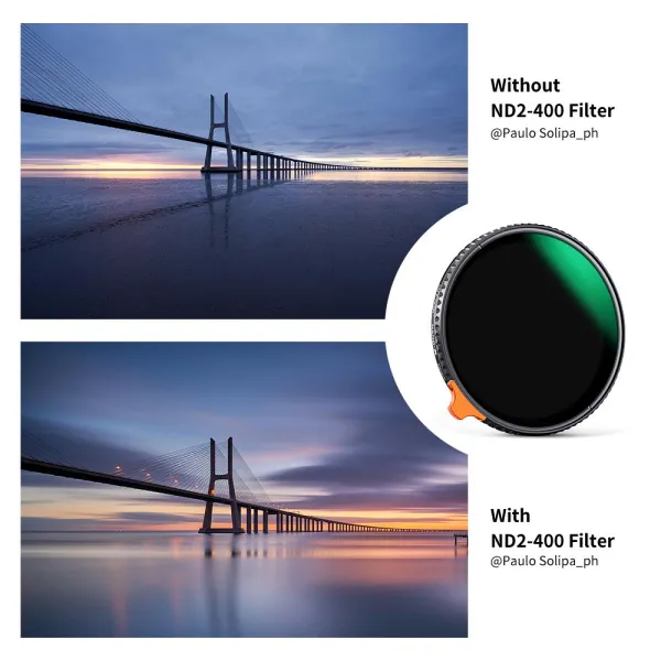 K&F Concept 67 mm variabilný ND filter ND2-ND400 (9 zarážok) 21485