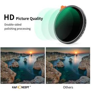 K&F Concept 67 mm variabilný ND filter ND2-ND400 (9 zarážok) 21485