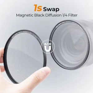 K&F Concept 72 mm magnetický čierny hmlový filter 1/4 špeciálnych efektov 21433