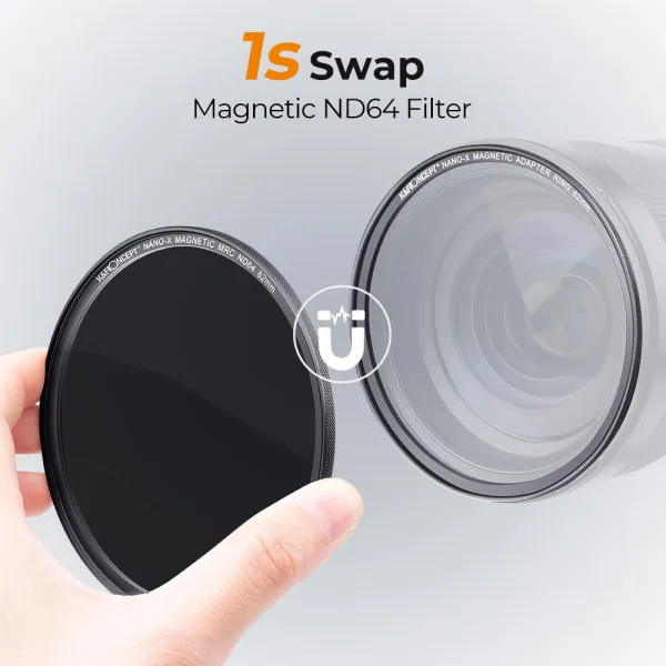 K&F Concept Magnetický filter šošovky s neutrálnou hustotou 77 mm ND64 21420