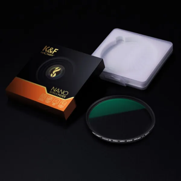 K&F Concept 67mm Nano-X čierny hmlový filter 1/2 18833