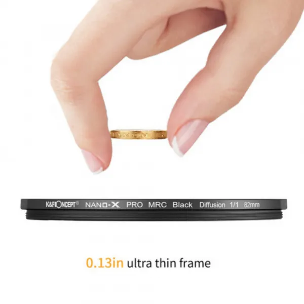 K&F Concept 67mm Nano-X čierny hmlový filter 1/2 18833