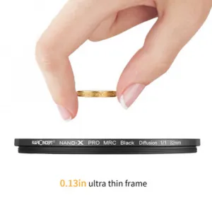 K&F Concept 67mm Nano-X čierny hmlový filter 1/2 18833