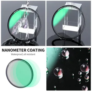 K&F Concept 72 mm magnetický čierny hmlový filter 1/4 špeciálnych efektov 21433