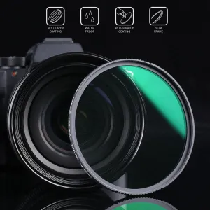K&F Concept 82 mm čierny difúzny 1/4 a 1/8 filter Kit Dream Cinematic Effect – Nano-X 19528