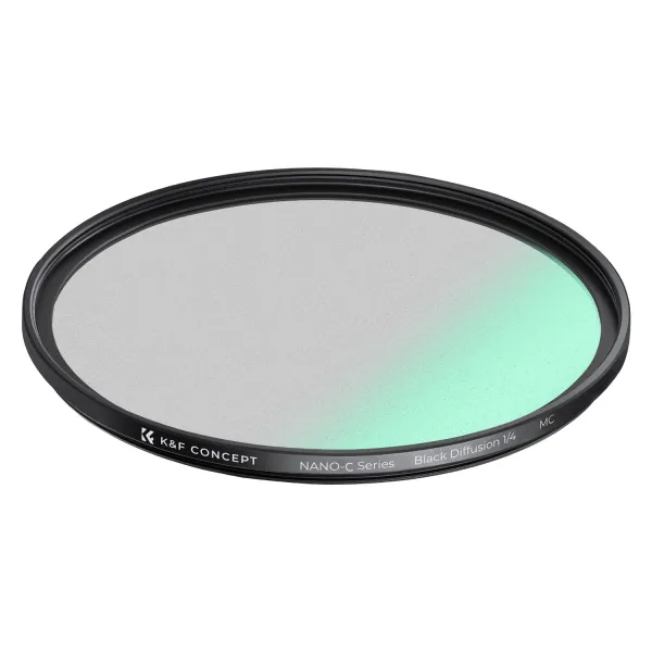 K&F Concept Čierny hmlový filter K&F 77MM série C 1/4, ultratenký viacvrstvový zelený... 22895