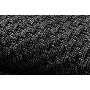 Šnúrkový koberec SIZAL TIMO 6272 outdoor čierny
