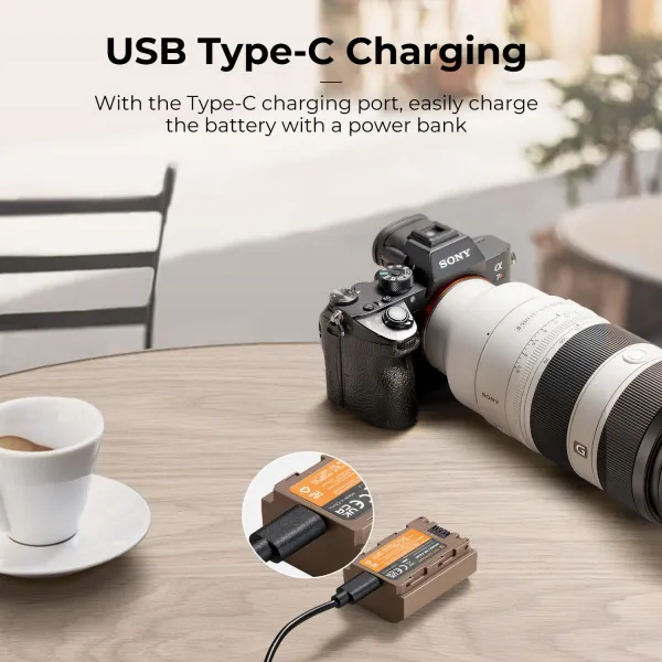 K&F Concept Batéria NP-FZ100 s priamym nabíjaním USB C 2280mAh 28255