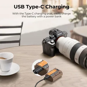 K&F Concept Batéria NP-FZ100 s priamym nabíjaním USB C 2280mAh 28255