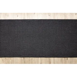 Šnúrkový behúň SIZAL TIMO 6272 čierny