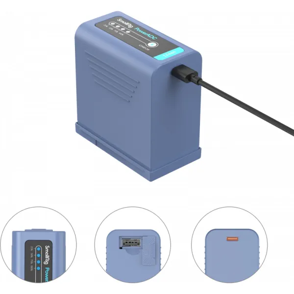 Batéria fotoaparátu SmallRig 4267 USB-C nabíjateľná NP-F970