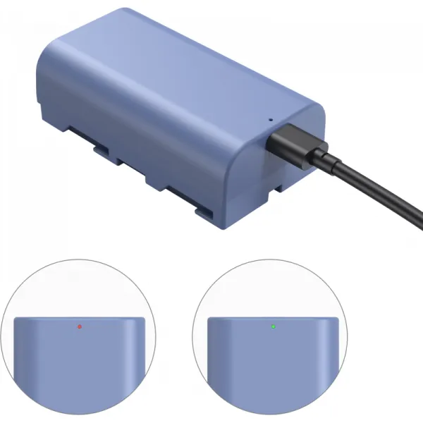 Batéria fotoaparátu SmallRig 4331 USB-C nabíjateľná NP-F550