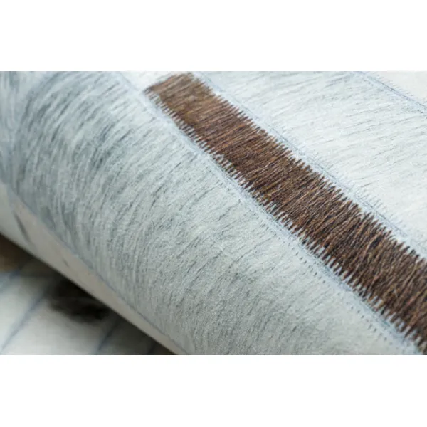Koberec PATCHWORK 21717 béžový - imitácia kože krava