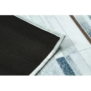 Koberec PATCHWORK 21717 béžový - imitácia kože krava