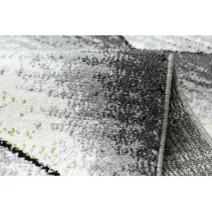 Koberec SAMPLE Este Friese Soft CUBE kocka 3D sivý
