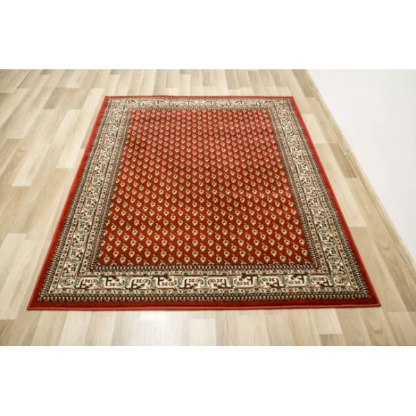 Koberec Afgan 3642B ornamentový červený / krémový