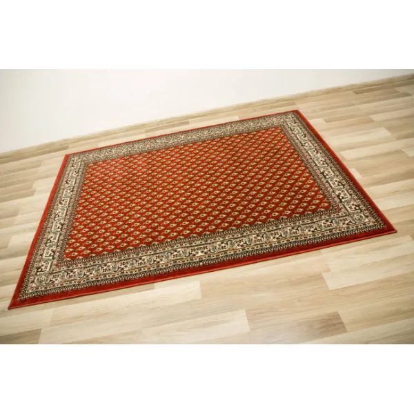 Koberec Afgan 3642B ornamentový červený / krémový