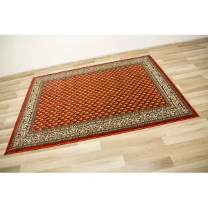 Koberec Afgan 3642B ornamentový červený / krémový
