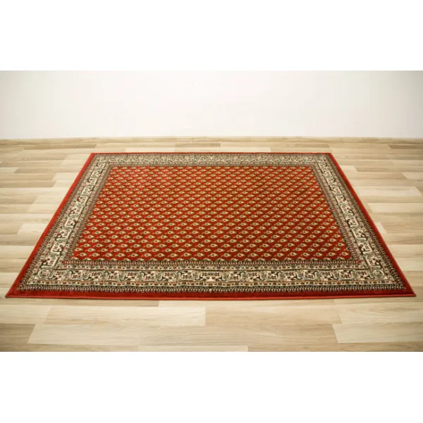 Koberec Afgan 3642B ornamentový červený / krémový