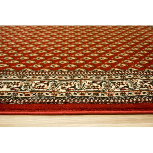 Koberec Afgan 3642B ornamentový červený / krémový