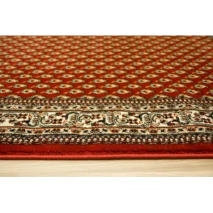 Koberec Afgan 3642B ornamentový červený / krémový