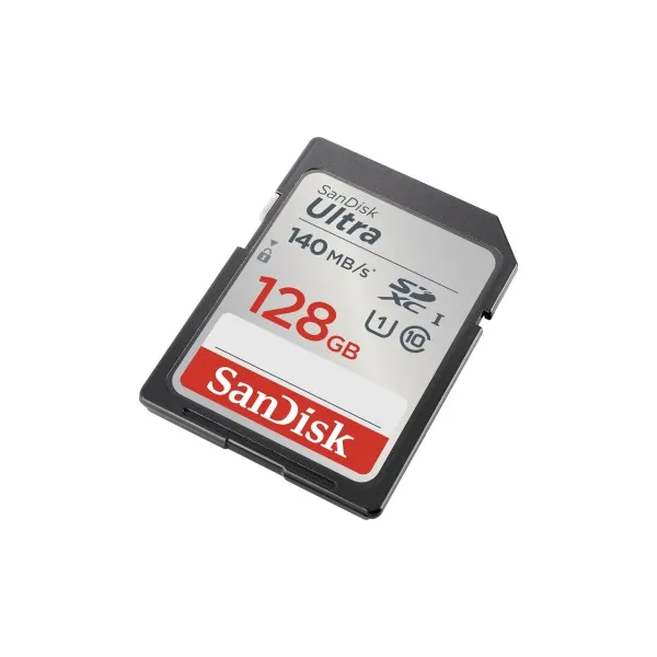SanDisk Ultra 128 GB SDXC Memory Card 140 MB/s 85235110