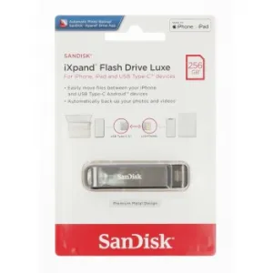 SanDisk iXpand Flash Drive Luxe 256 GB, Type-C 85235110