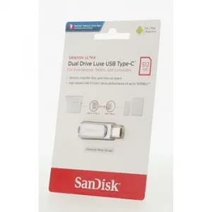 SanDisk Flash disk 512 GB Ultra Dual Drive Luxe USB 3.1 Typ C 150 MB/s