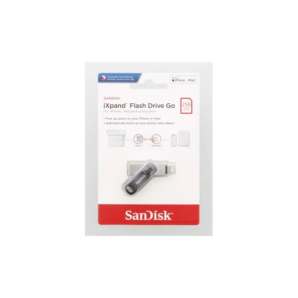 SanDisk iXpand Flash Drive Go 256 GB 85235110