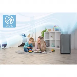 Hama Basic, čistička vzduchu, ionizátor, diaľkový ovládač, 4-filter, filtruje vírusy, peľ, prach 85437090
