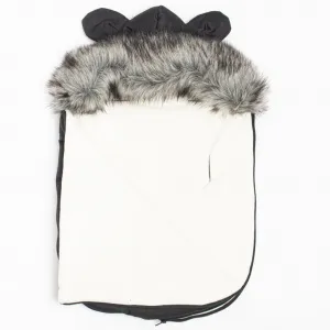 Zimný fusak New Baby Lux Fleece graphite