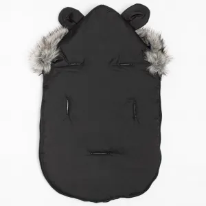 Zimný fusak New Baby Lux Fleece graphite