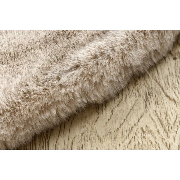 Koberec TEDDY NEW sand 52 béžový, kruh